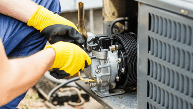 Fixing an AC Compressor Problem